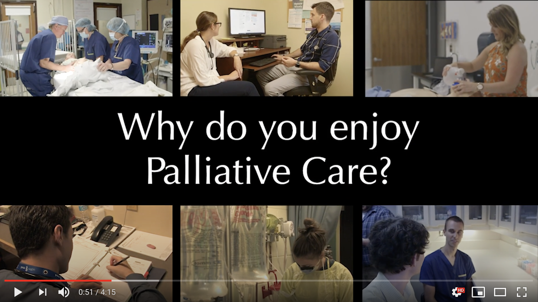 Palliative Medicine Promotional CaRMS Video